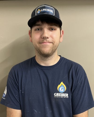 Greiber Heating & Sheet Metal employee; Logan.