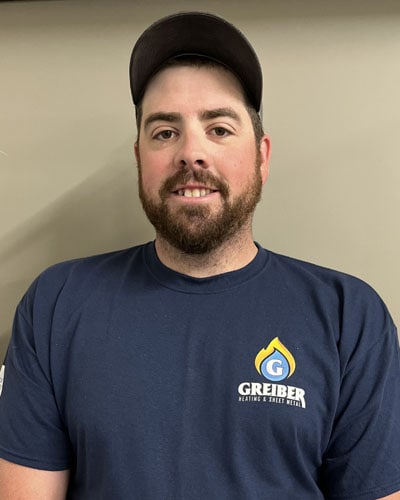 Greiber Heating & Sheet Metal employee; Wade.